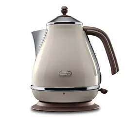 DeLonghi KBOV 2001.BG Icona Vintage / Wasserkocher / 1,7L / 2000 W / Beige