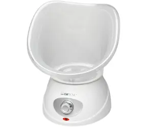 Clatronic GS 3656 / Gesichtssauna / 130 W / 3-Stufen-Schalter / Inhalator / Weiß