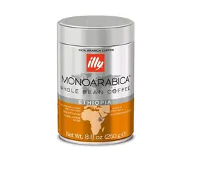 Illy Monoarabica Äthiopien 250 g/ Kaffeebohnen / 100 % Arabica / Dose