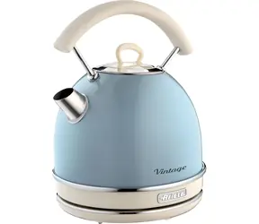 Ariete 2877 Vintage blau / Wasserkocher / 2000 W / 1,7 l / Edelstahl