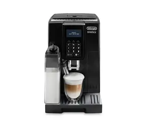 DeLonghi Dinamica ECAM 353.75.B schwarz / Kaffeevollautomat / 1450W / 15 bar / 1,8 L / Milchaufschäumer