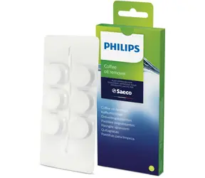 Philips Tabletten zum Entfernen von Kaffeeöl (6 Stück)