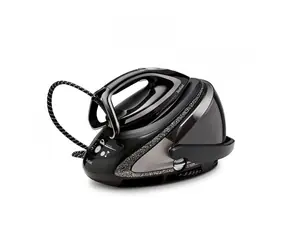 TEFAL Pro Express Ultimate schwarz / Bügeleisen mit Dampfgenerator / 2600 W / 1,9 l / Dampfstoß 650 g / Dampfdruck 8 bar / Nachverkauf