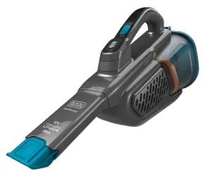 Black&Decker BHHV320J graublau / Akku-Handstaubsauger / 12V / 0,7 L / Betriebszeit 20 Min