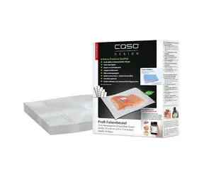 Caso 1219 Vakuumierbeutel / Größe 20 x 30 cm / Stärke 160 µm / 50 Stk