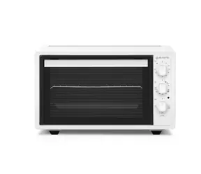 Guzzanti GZ 3601 weiß / Mini-Backofen / 1300 W / 42 l / 40 °C - 250 °C / Timer / Dampfreinigung