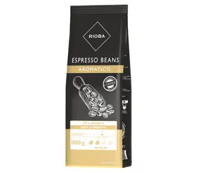Rioba Aromatico 1 kg (ehemals Rioba Platinum) / Kaffeebohnen / 100 % Arabica