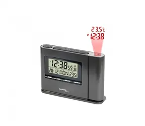 TechnoLine WT 519 / Digitaler Wecker mit Uhrzeit- und Innentemperaturprojektion