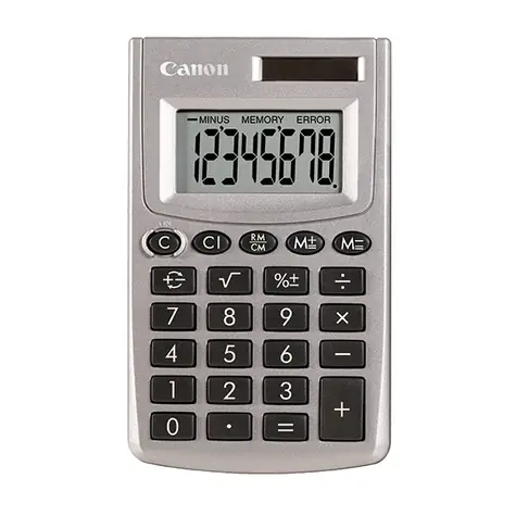 Canon LS-270L silber / Taschenrechner / 8-stellig / LCD / Dual-Netzteil