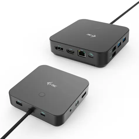 i-TEC USB-C HDMI + Dual DP Dockingstation / Dockingstation / PD 100W / 3x 4K / RJ-45
