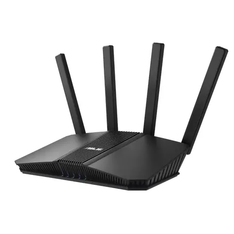 Asus RT-BE59 schwarz / Router / Wi-Fi 7 BE5000 / 2,4 GHz 688 Mbit/s + 5 GHz 4320 Mbit/s / 2,5G WAN + 2,5G LAN + 3x 1G LAN