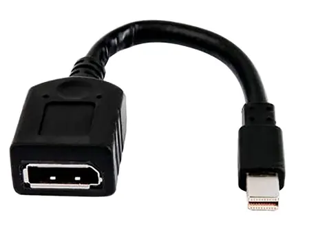 HP Mini DisplayPort auf DisplayPort Adapter / schwarz