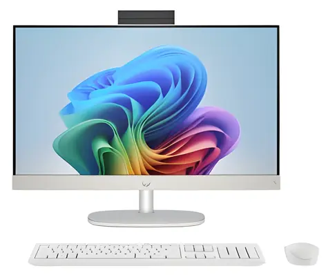 HP 24-ct2001nc All-in-One-Touch-PC, weiß / 23,8" FHD / AMD RYZEN AI 5 340 2,0 GHz / 32 GB RAM / 1 TB SSD / AMD Radeon 840M / Windows 11