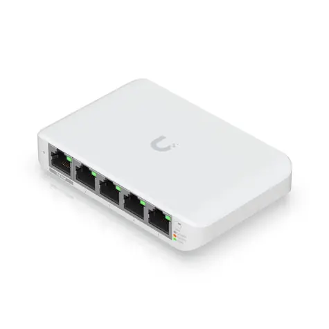 Ubiquiti UniFi Switch Flex Mini 5er-Pack / Switch / 5× GbE / PoE In 802.3 AF/ at / USB-C