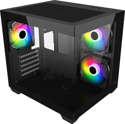 Fortron FSP S140-BA schwarz / Gehäuse / SFF & Desktop / Micro-ATX / Mini-ITX / ARGB