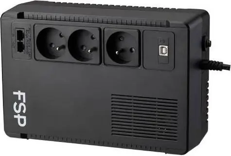 Fortron FSP ECO 800 FR / USV-Notstromversorgung / 800 VA / 480 W / Line-Interactive