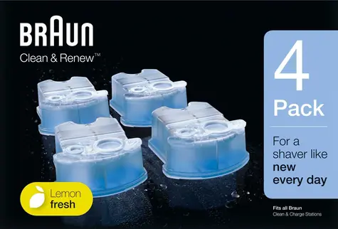 Braun CCR4 / Reinigungskartusche / 4 Stück / 170 ml
