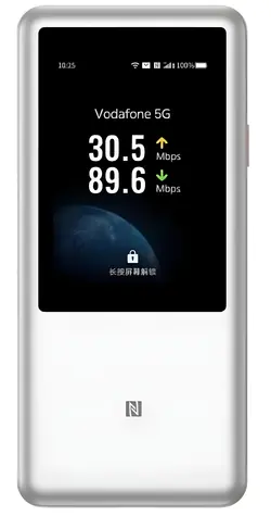 ZTE U60 Pro weiß / Mobiler Router / 5G / Wi-Fi 7 / 10000 mAh