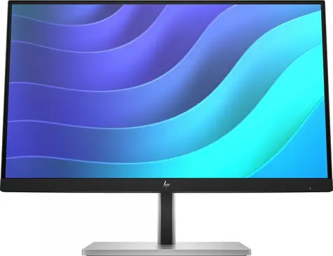 HP E22 G5 21,5" Monitor, schwarz / IPS / FHD 1920×1080 / 75 Hz / 5 ms / HDMI + DP / USB-Hub / VESA