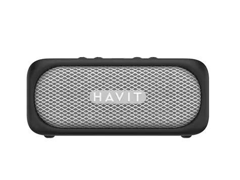 Havit SK905BT Classic I Schwarz / Tragbarer Bluetooth-Lautsprecher / 2 x 10 W RMS / Bluetooth 5.3 / IPX7 / AUX