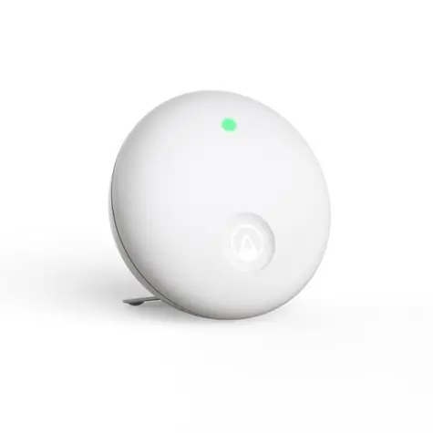 AirThings Wave Enhance weiß / Luftqualitätsmonitor / CO2, VOC, Luftfeuchtigkeit, Temperatur / Bluetooth