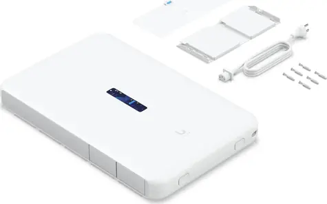 Ubiquiti UniFi Dream Wall / Netzwerkpanel / WiFi 6 / 17× GbE LAN + PoE / 2,5 GbE WAN / 2× 10G SFP+