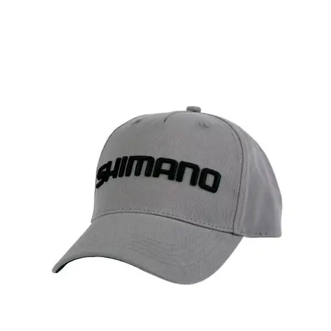 Shimano Cap grau / Kappe / 100 % Polyester / verstellbare Größe