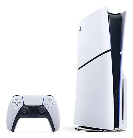 Sony PlayStation 5 E-Chassis Slim, weiß / Spielkonsole / Disc-Edition / 1 TB SSD / 4K 120 Hz / Wi-Fi 6