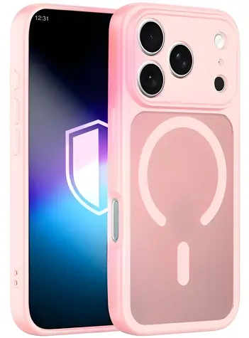 3mk Misty MagCase pink / Rückseite / Apple iPhone 17 Pro Max