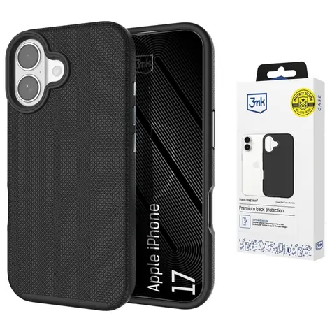 3mk Fortis MagCase / Schutzhülle / für Apple iPhone 17 / MagSafe / Militärstandard