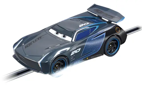 Carrera 64151 GO Disney Cars Jackson Storm Neon / Rennwagen / 1:43