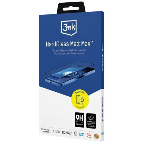 3mk HardGlass Matt Max für Samsung Galaxy S26 Ultra / Schutzglas / matt / 9H