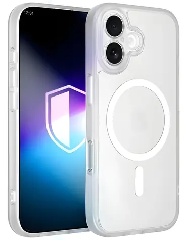 3mk Misty MagCase weiß / Rückseite / Apple iPhone 17 / MagSafe