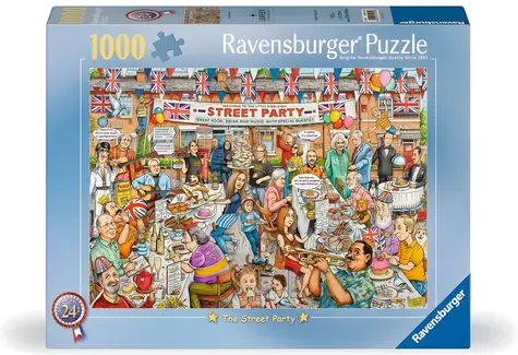 Ravensburger Puzzle „Best of British“ Nr. 24: Straßenfest / 1000 Teile