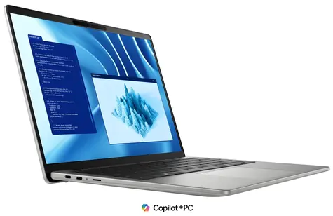 DELL Latitude 7455 Touch, grau / Notebook / 14" QHD+ / Snapdragon X Elite X1E-80-100 / 32 GB LPDDR5x / 512 GB SSD / Windows 11 Pro 