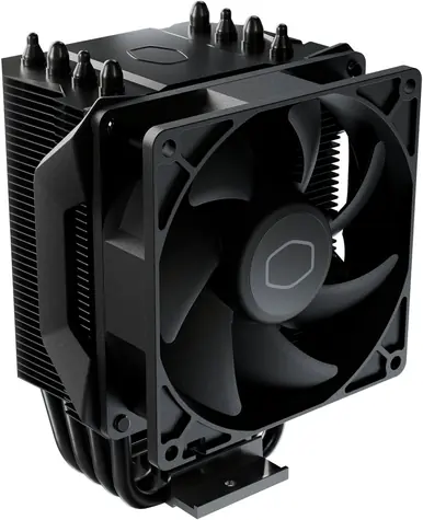 Cooler Master Hyper 411 Nano schwarz / CPU-Kühler / 92 mm / 650-2500 U/min / 230 W TDP / Intel + AMD