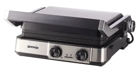 Gorenje GCG2000MT schwarz / Elektrogrill / 2000 W / feste Grillplatten