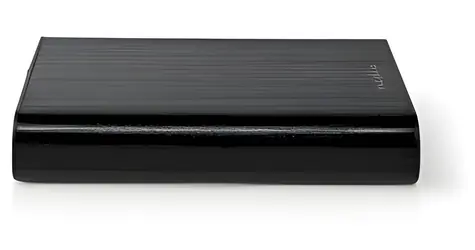 Nedis / Externes Gehäuse für 3,5"-Festplatten / SATA I/II/III / USB 3.1 Gen1 / USB-C und USB-A / Aluminium