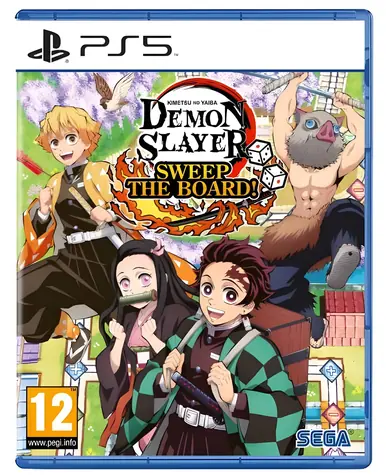 Atlus Demon Slayer: Kimetsu no Yaiba - Sweep the Board! / PS5-Spiel / Partyspiel / Brettspiel