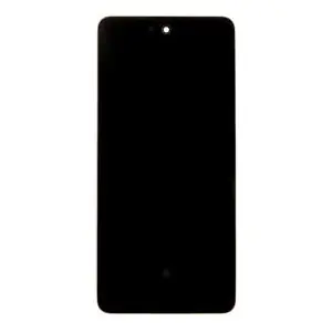 Für Samsung Galaxy A52, A52 5G und A52s 5G: Schwarzes Ersatzdisplay (OLED) mit Touchscreen und Frontabdeckung