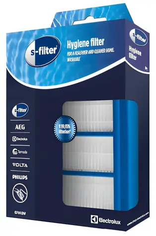 Electrolux EFH12W / Staubsaugerfilter / s-filter® / Hygiene Filter™ / waschbar