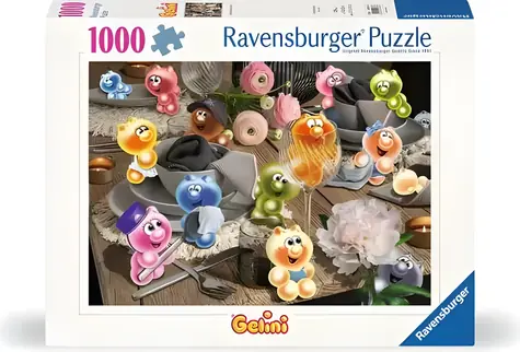 Ravensburger Puzzle Gelini deckt den Tisch / 1000 Teile / ab 14 Jahren