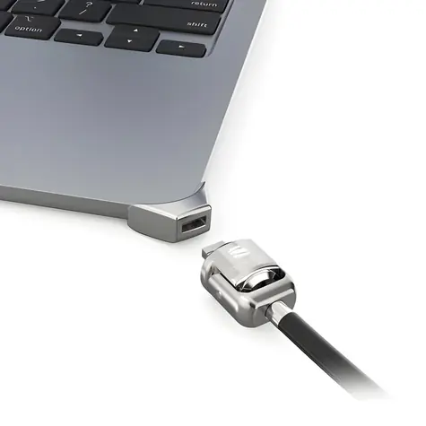 Compulocks Ledge Lock Adapter MacBook Air 15" M2-M4 / Sicherheitsadapter + Kabelschloss mit Schlüssel