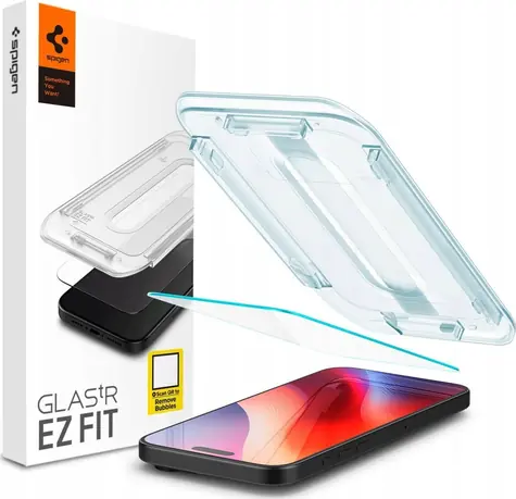 Spigen Glass tR EZ Fit klares Schutzglas für Apple iPhone 16 Pro