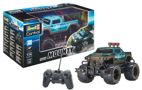 Revell RC Truck Mounty / Monstertruck / 1:16 / 27 MHz / 2 Kanäle