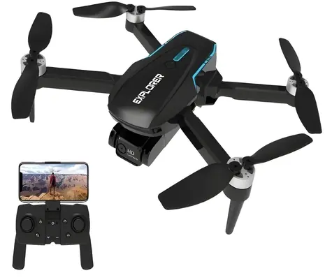 Revell 23805 Go! Video Pro 2.0 / Quadcopter / Full-HD-Kamera / 2-Achsen-Gimbal / 30 Minuten Flugzeit / 2,4 GHz / ab 14 Jahren