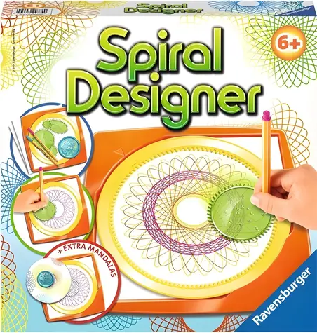 Ravensburger Spiral Designer / Kreatives Spirographie-Set / ab 6 Jahren
