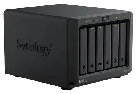 Synology FS200T / NAS / 6× 2,5" SATA SSD / 4 GB DDR4 / Intel Celeron J4125 / 2,5 GbE + 1 GbE
