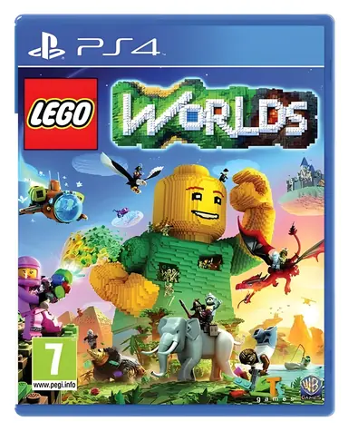 PS4 Lego Worlds / Abenteuer / CZ -Untertitel / ab 7 Jahren / Spiel für Playstation 4