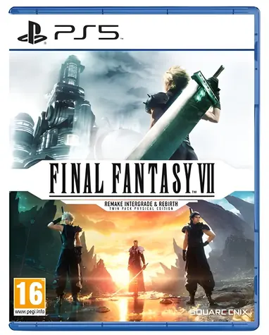 Square Enix Final Fantasy VII Doppelpack / PlayStation 5-Spiel / Remake-Integration & Wiedergeburt
